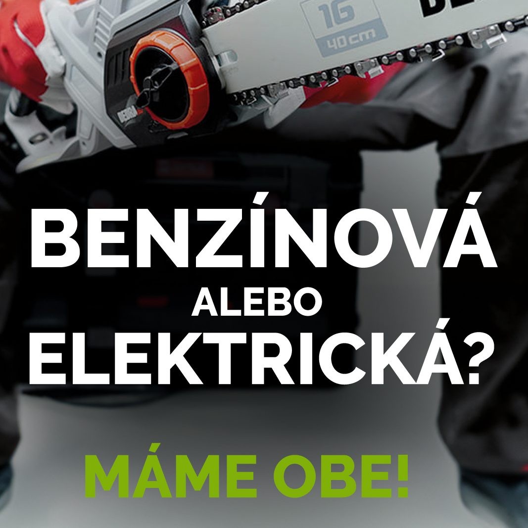 banner, elektrick&eacute; či benz&iacute;nov&eacute; p&iacute;ly
